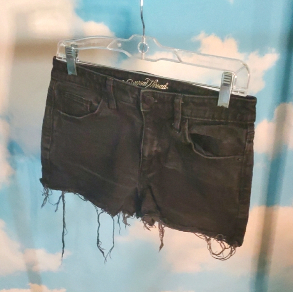 Universal Thread Black Denim Shorts